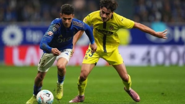 تعادل مثير لريال أوفييدو وفياريال في الدوري الإسباني