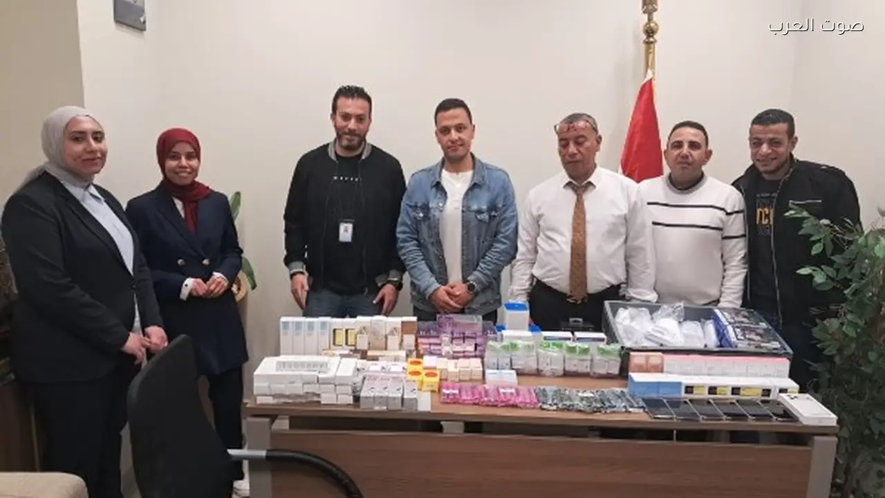 جمارك مطار الإسكندرية تضبط بضائع مهربة بقيمة 2.151 مليون جنيه