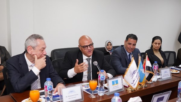 جمعية رجال أعمال الإسكندرية تبحث التعاون مع وفد الاتحاد الأوروبي