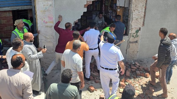 حملة موسعة في سوق الأخبار بالحي السادس أكتوبر