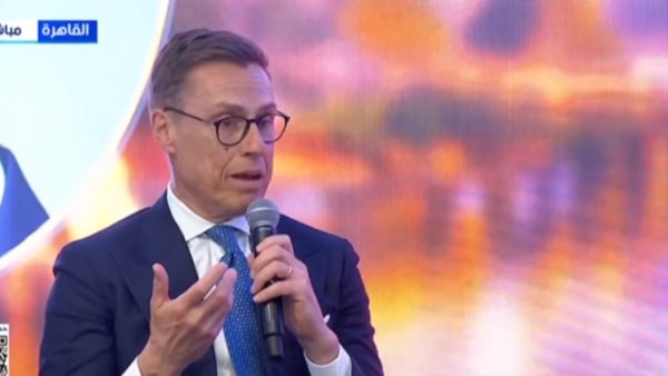 رئيس فنلندا: الحرب الأوكرانية ومضيق هرمز تؤثران على الجميع وعلاقاتنا بمصر إيجابية