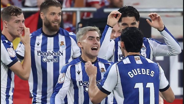 ريال سوسيداد يحقق كأس ملك إسبانيا بعد الفوز على أتلتيكو مدريد بركلات الترجيح