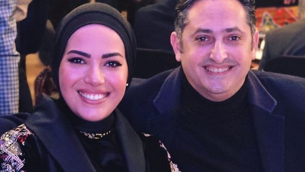 زوج النائبة آية عبد الرحمن يحتفل بعيد ميلادها