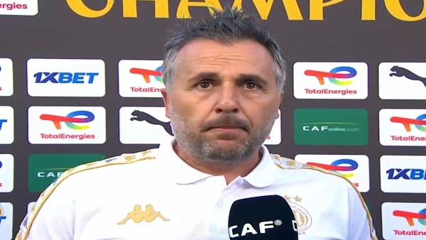 كاف يحقق في تصريحات مدرب الترجي بعد مواجهة صن داونز