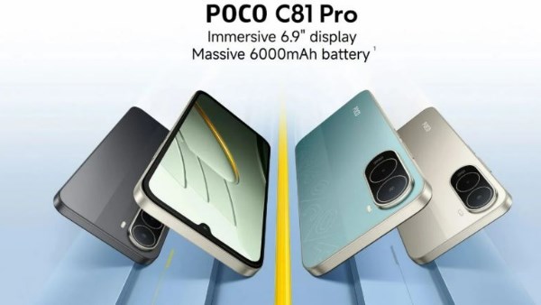 مواصفات هاتف Poco C81 Pro بشاشة كبيرة وتصميم اقتصادي