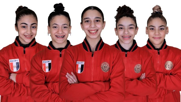 ناشئات مصر تفوزن بلقب البطولة الأفريقية للجمباز الفني بالكاميرون