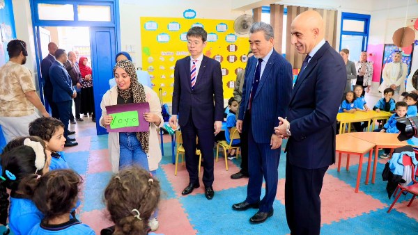 وزير التعليم ورئيس جامعة هيروشيما يزوران المدرسة المصرية اليابانية في القاهرة الجديدة