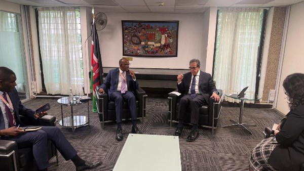 وزير الصحة المصري يناقش تعزيز التعاون مع كينيا