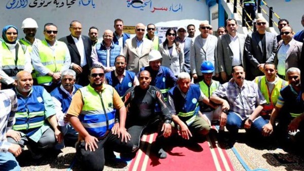 وزيرة الإسكان ومحافظ الأقصر يزوران محطة مياه الغربية لزيادة الطاقة إلى 34 ألف م³ يوميًا