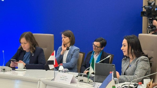 وزيرة التضامن: مصر تواجه تحديات عابرة للحدود من تركيا