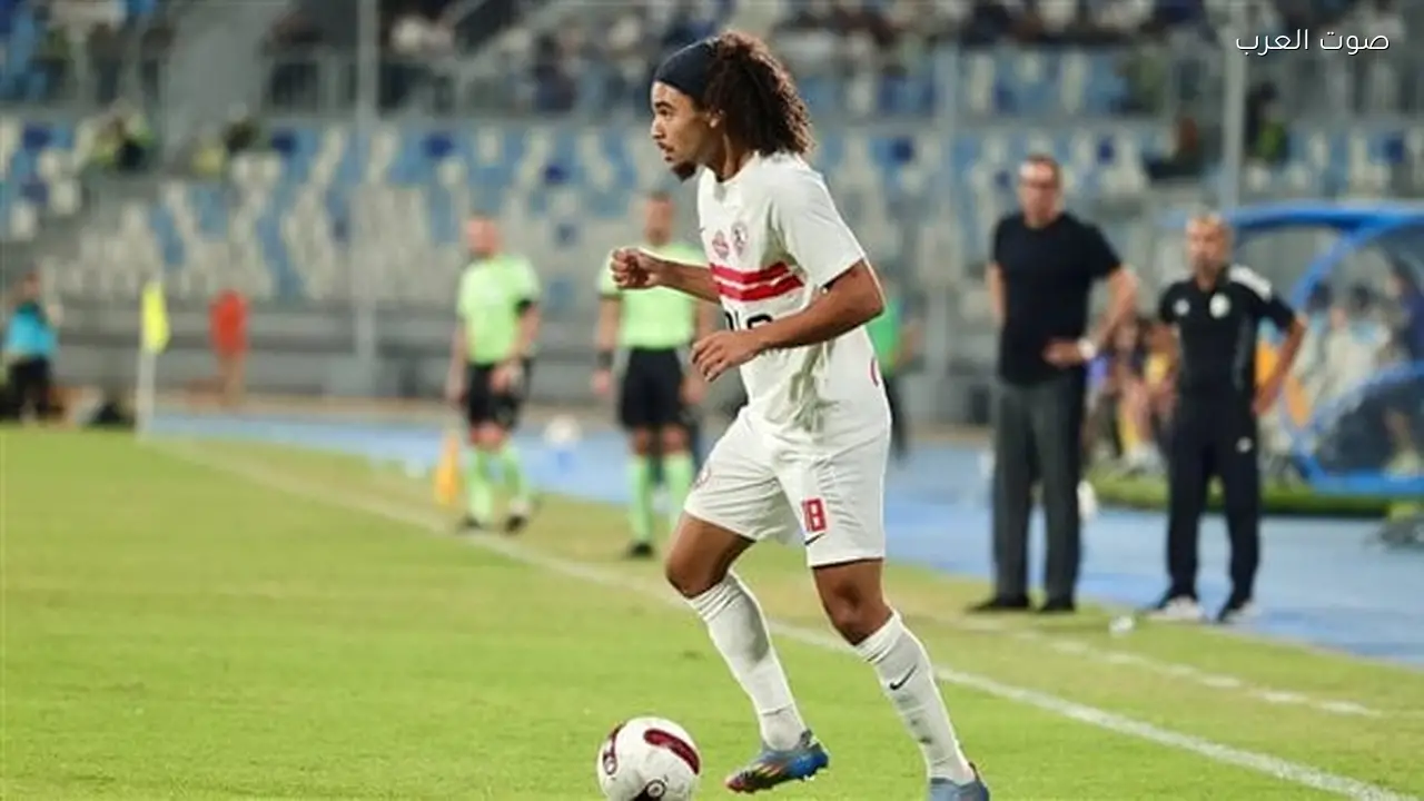 اللاعب آدم كايد يثير التكهنات حول مستقبله مع الزمالك في نهاية الموسم