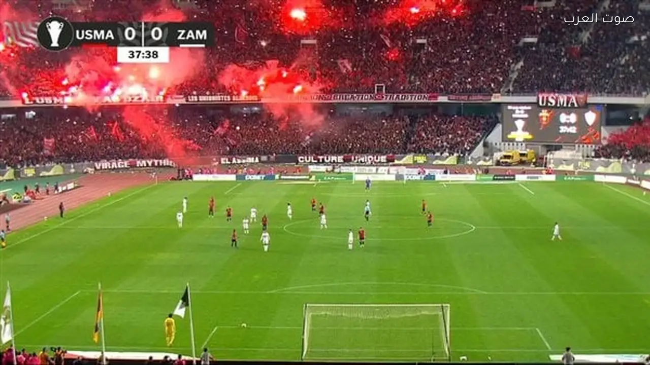 الزمالك يعادل اتحاد العاصمة في الشوط الأول من نهائي الكونفدرالية