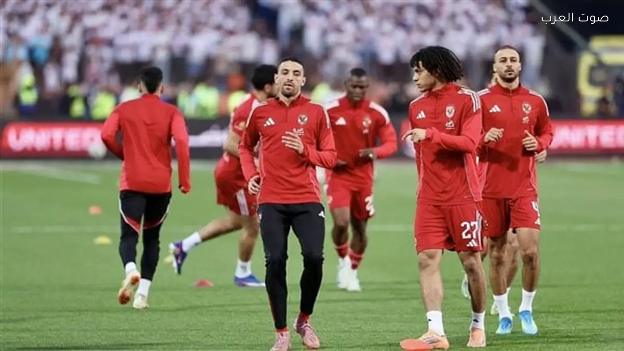 الأهلي يستأنف تدريباته بقيادة توروب قبل مواجهة المصري في الدوري