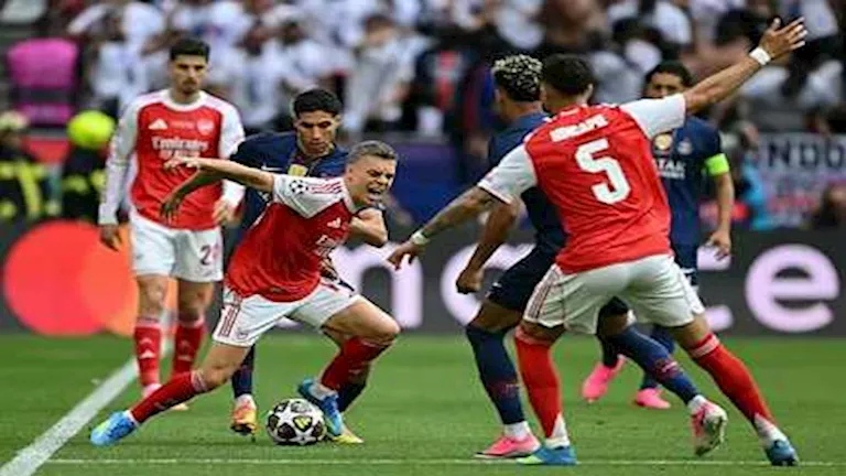 أرسنال يتفوق على باريس سان جيرمان بهدف في نهائي دوري أبطال أوروبا