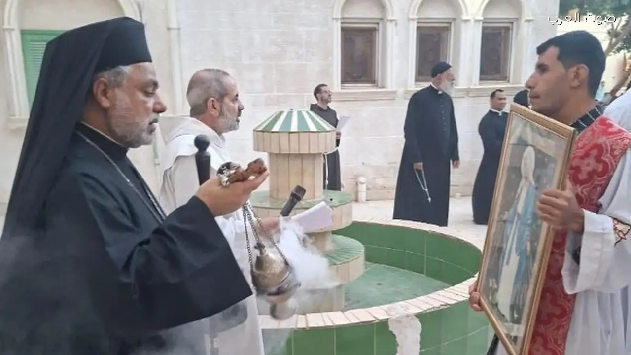 الأنبا عمانوئيل يفتتح يوبيل القديس فرنسيس الآسيزي في الرزيقات