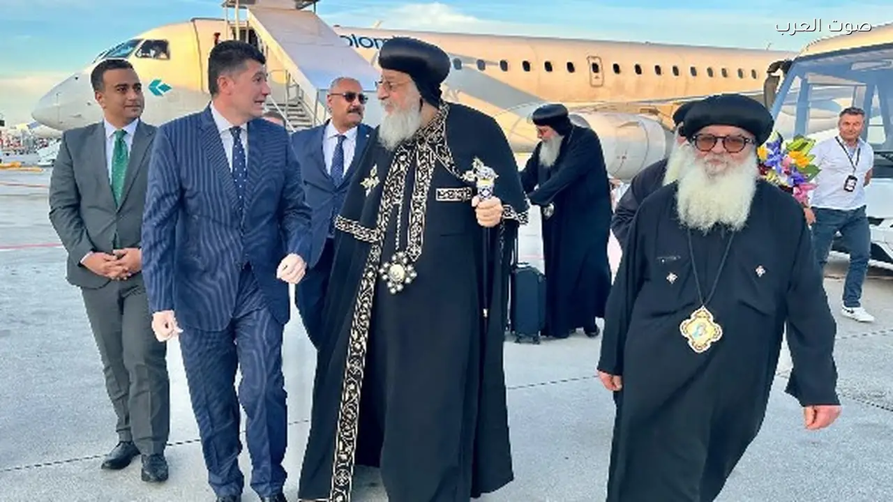 البابا تواضروس يصل فينيسيا بعد انتهاء زيارته للنمسا