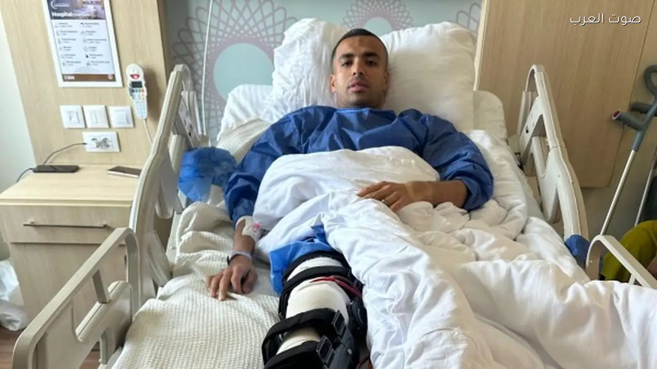 الحكم مصطفى الشهدي يجري عملية الرباط الصليبي بنجاح