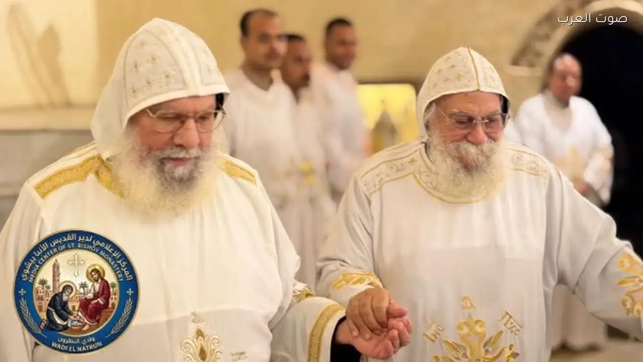 قداس مهيب في دير الأنبا بيشوي احتفالًا بيوبيل رهبنة الأنبا أمونيوس
