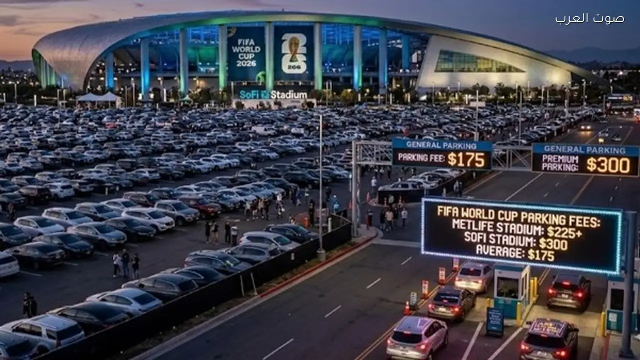 مواقف السيارات تحقق عوائد كبيرة لفيفا في مونديال 2026