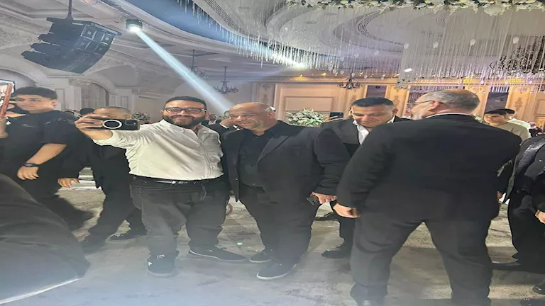 نجوم الأهلي يتألقون في حفل زفاف عمرو الجزار بحضور مميز