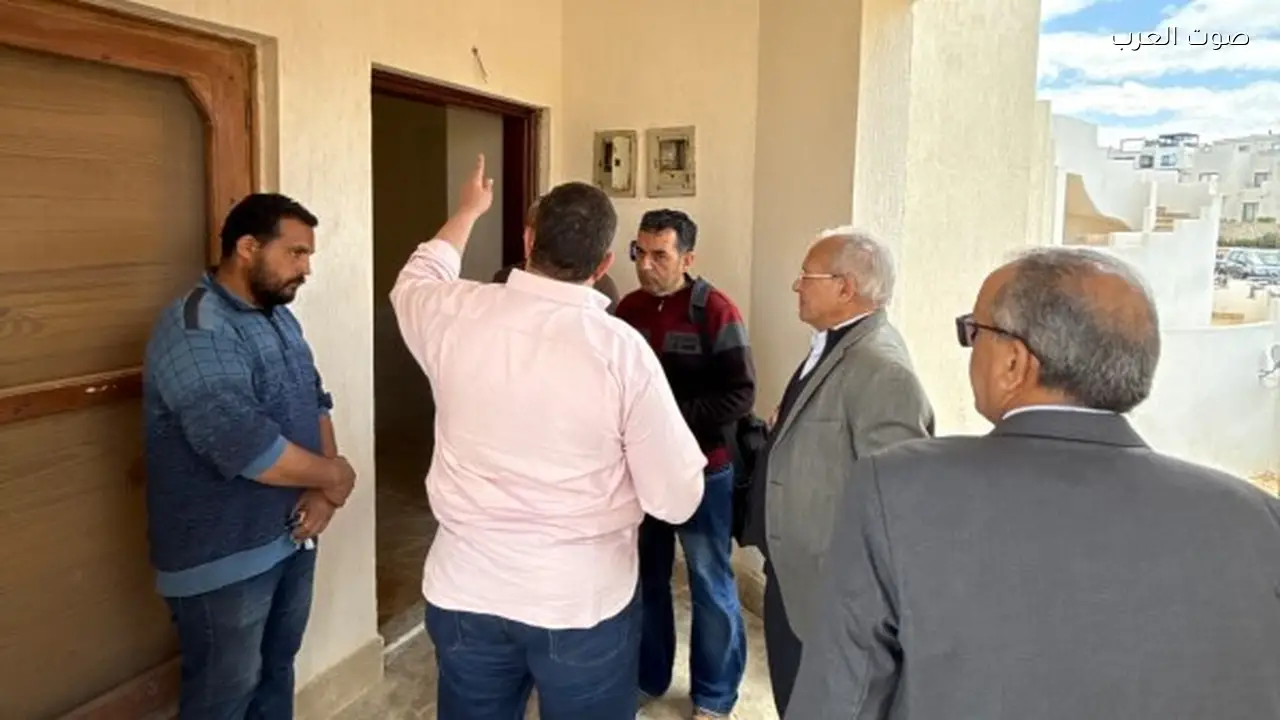 نقابة المهندسين تستلم 28 وحدة سكنية في مطروح