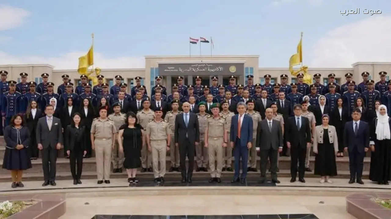 وفد من جامعة هيروشيما يزور الأكاديمية العسكرية المصرية لتوقيع اتفاقية تعاون