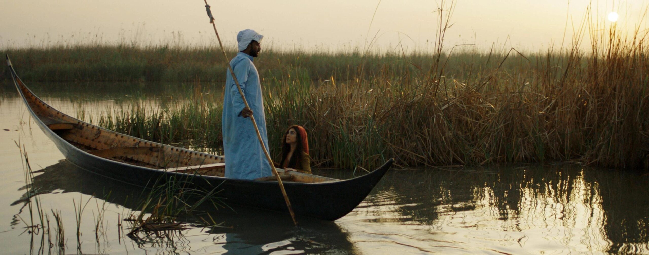 مشهد من فيلم البصير العراقي