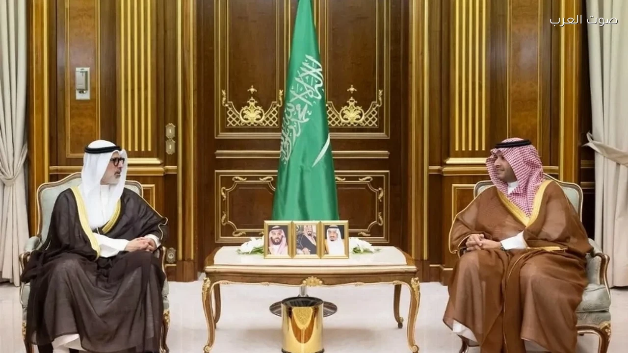 الأمير تركي بن محمد يستقبل وزير خارجية الكويت في الرياض