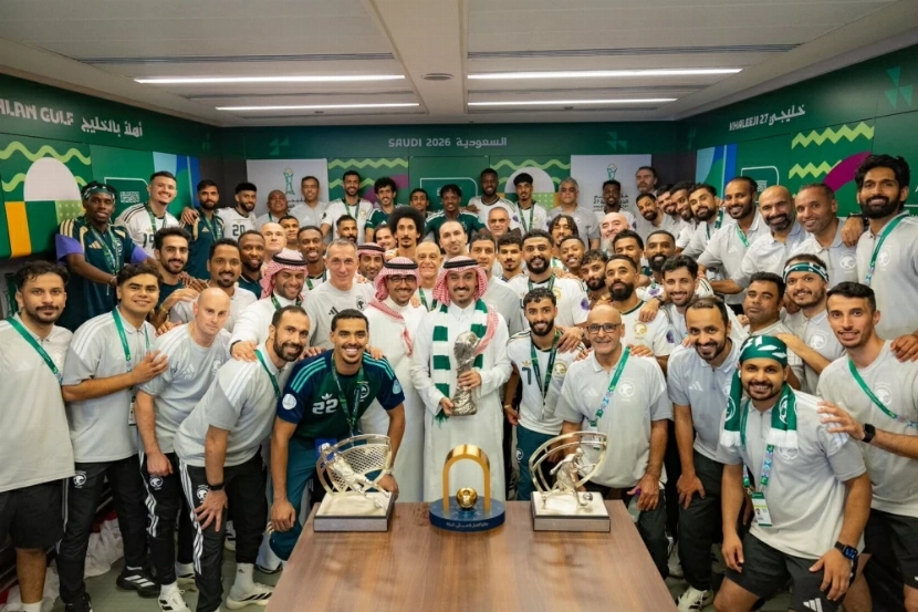 المنتخب السعودي يتقدم 3 مراكز في تصنيف فيفا بعد التتويج بخليجي 27
