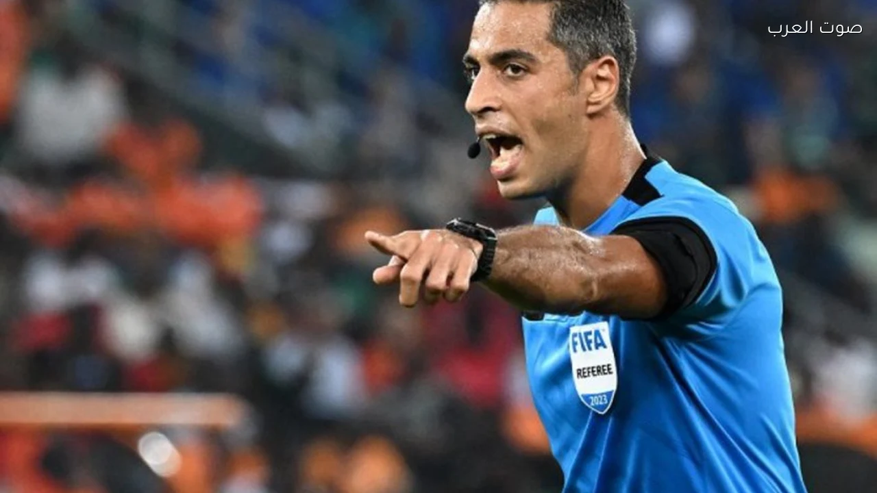 أمين عمر حكما لمباراة الأهلي ومودرن سبورت في الدوري المصري
