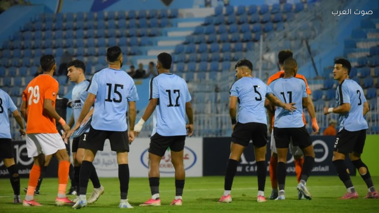 عدسة يوليو ترصد لقطات مميزة من مباراة غزل المحلة وأبو قير للأسمدة