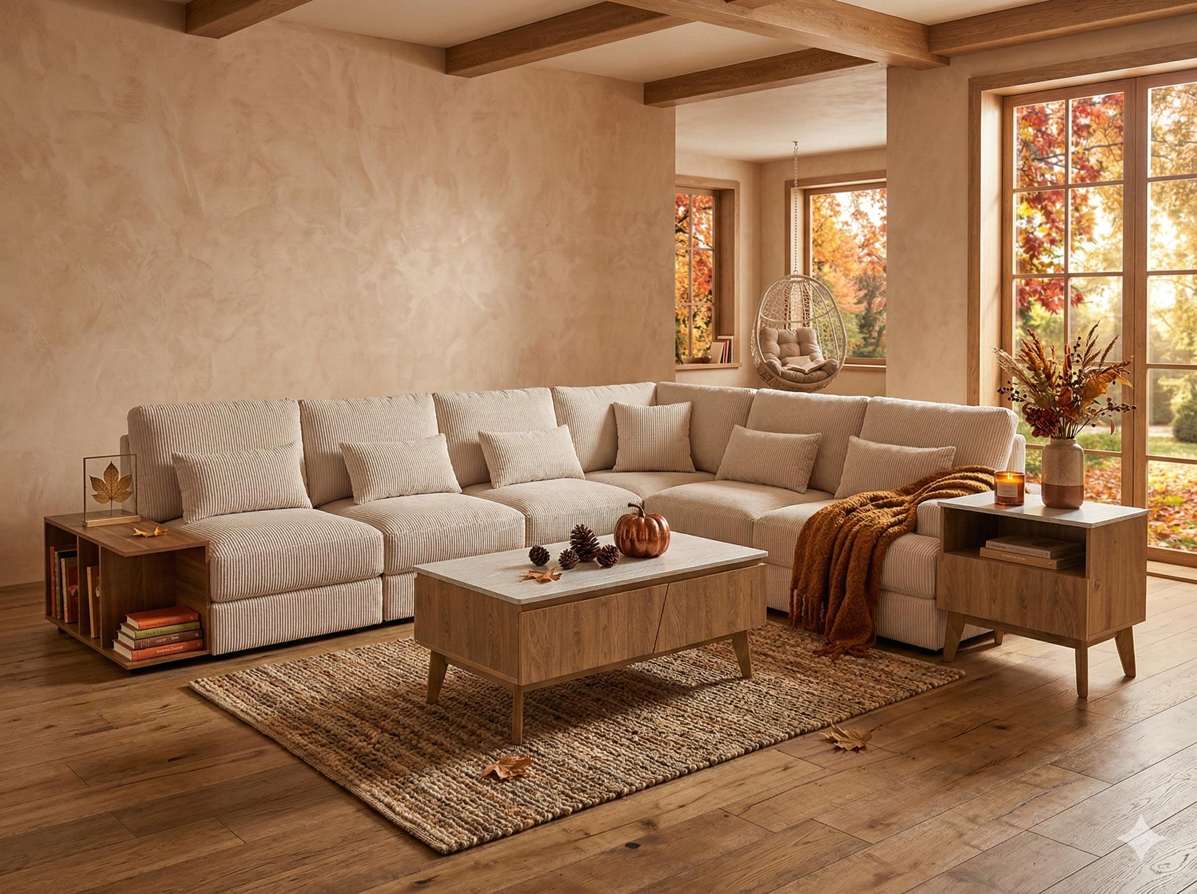How to Style Your Living Room for Autumn | A2Z Furniture